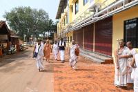 Inauguration of new guest house at Shirali by H H Swamiji (10 April 2025) (Pic Courtesy Shri Dinesh Karkal)